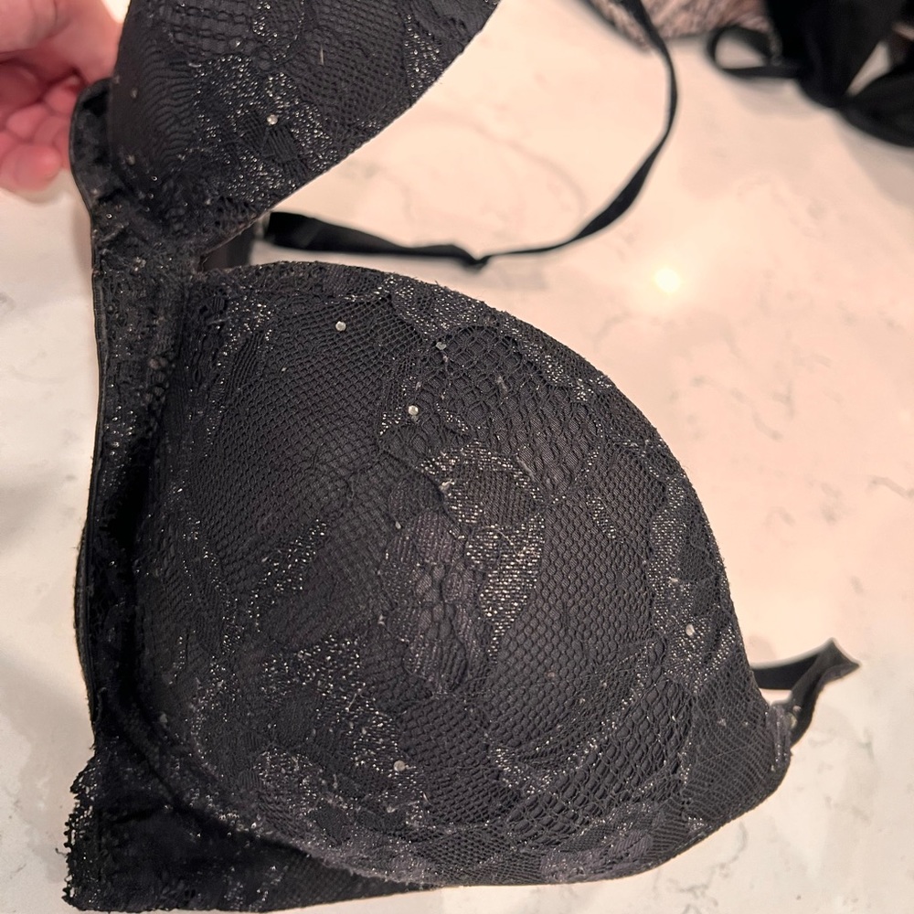 VICTORIA’S SECRET - BIOFIT black lace bra - 34DD - Picture 5 of 12